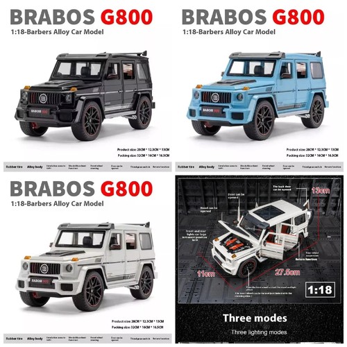 Mercedes benz brabus g800 18 - benz, 1:18