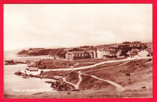 Postcard view moville co - -,