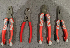 NWS Side Cutter Length 185 mm, Long nose 165mm, Pliers 175mm, 160mm Wire Cutters