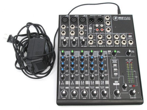 Mackie 802vlz4 channel - 802vlz4, 8-channel