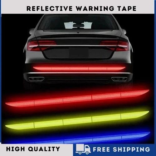 Car reflective sticker warning - car,