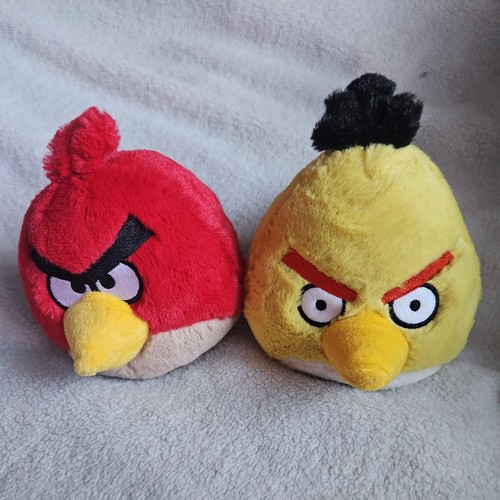 Angry birds plush - 5", cardinal