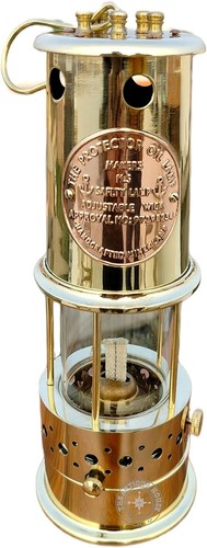 Vintage oil ship lantern - lantern, 11in