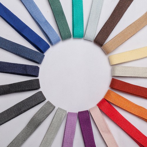 Cotton ribbon herringbone - cotton,