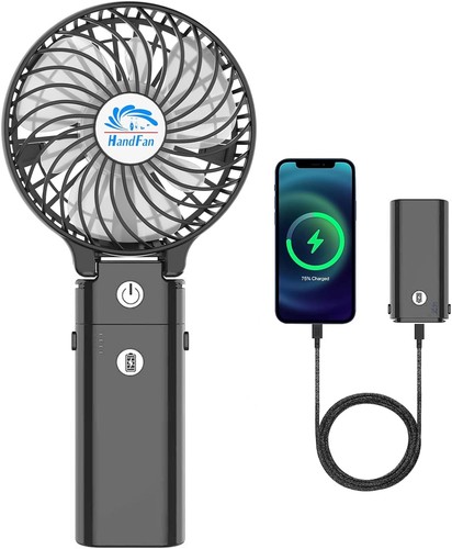 Handfan 5200mah portable - 5200mah,