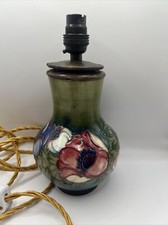moorcroft clematis lamp In
