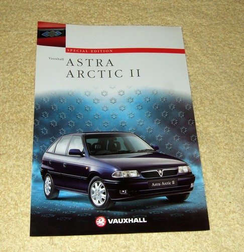 Vauxhall astra mk3 arctic - arctic, ii