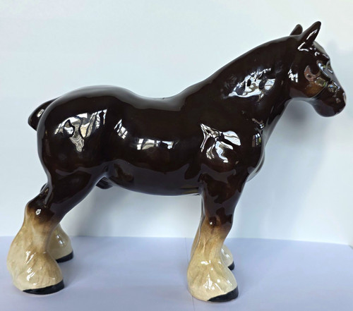 Vintage melba ware shire horse - vintage,