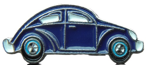 Beetle car pin badge brooch - car, vw