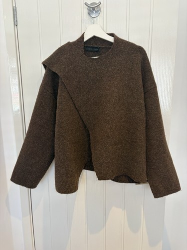Zara brown cardigan - brown, poncho