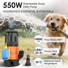 550W Submersible Water Pump