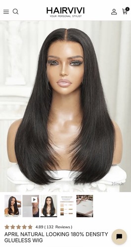 Hairvivi human hair april wig - hair,