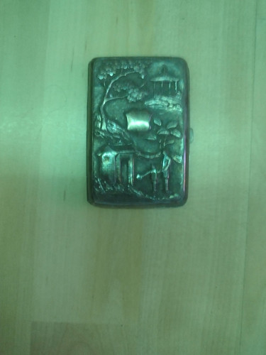 Antique vintage pewter snuff - vintage,