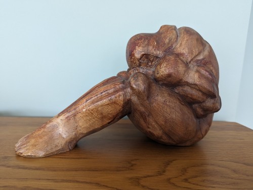 Large vintage hand - vintage, carved