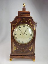 Regency Thomas Baggs Glasgow Twin Fusee Bracket Clock