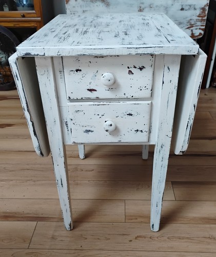 Antique shabby chic drop leaf - shabby,