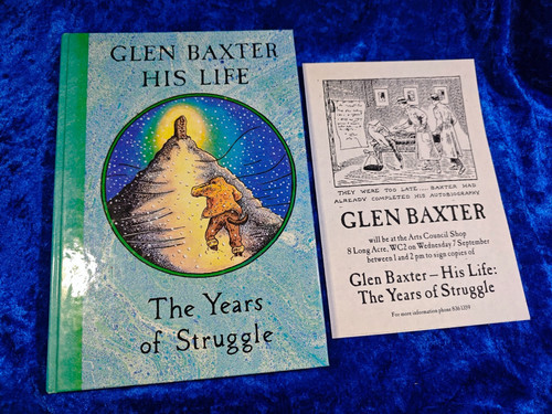 Signed glen baxter his - glen,