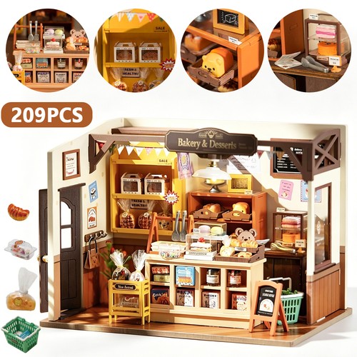 Doll house diy bakery - doll,