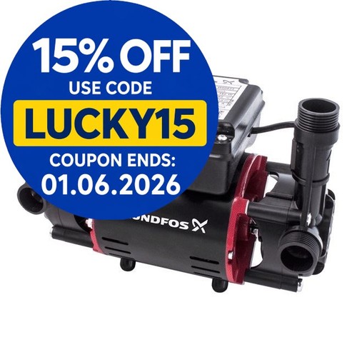 Grundfos watermill shower pump - grundfos,