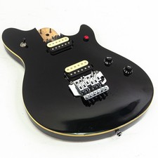 Paris Guitars EVH-Style Loaded Guitar Body – Stealth Black Finish