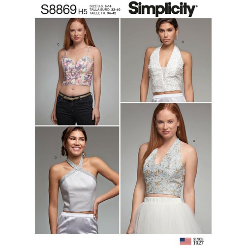 Simplicity 8869 22 crop - 8869, sz