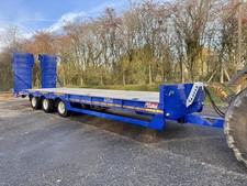 JPM 31ft 33ton low loader Trailer High speed Tractor John deere New Holland Case