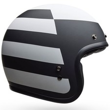 BELL CUSTOM 500 PARLOR MATT CHARCOAL OPEN FACE MOTORCYCLE CRUISER BIKE HELMET