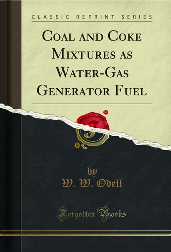 Coal and coke mixtures - and, as
