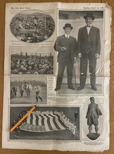 The New York Times 4pp Spread - 18th April 1915 - Jess Willard KO Jack Johnson