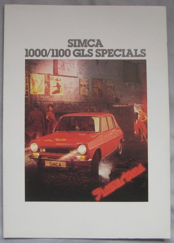 1978 simca 1000 1100 gls - 1000/1100,