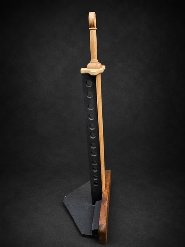 Rare sword wine - rack, medieval