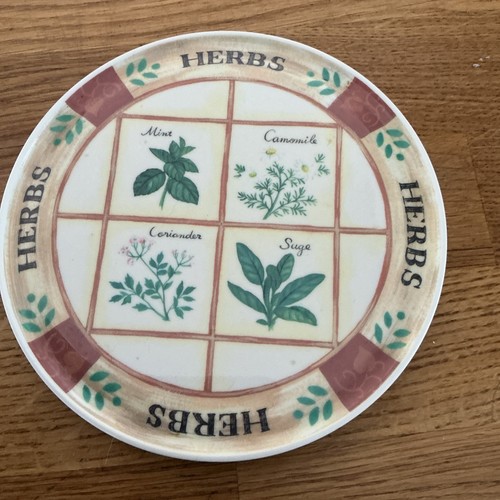 Vintage melamine herbs teapot - melamine,