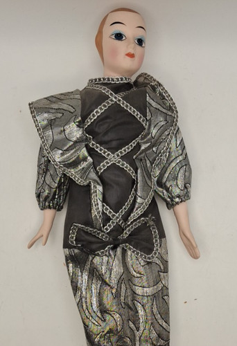 Vintage porcelain harlequin - vintage,