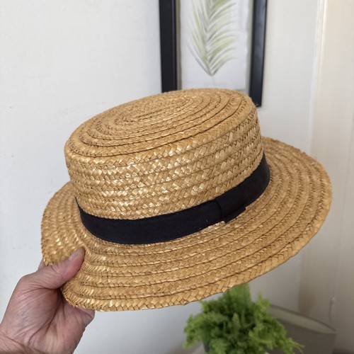 Straw boater hat smiffy - straw, smiffy’s