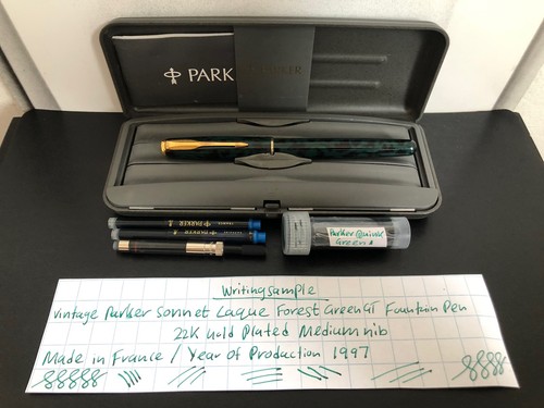 Parker sonnet laque forest - sonnet,