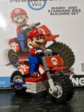 KNEX MarioKart Wii #38001/71695 Mario & Standard Bike Building Set (Sealed) 31pc