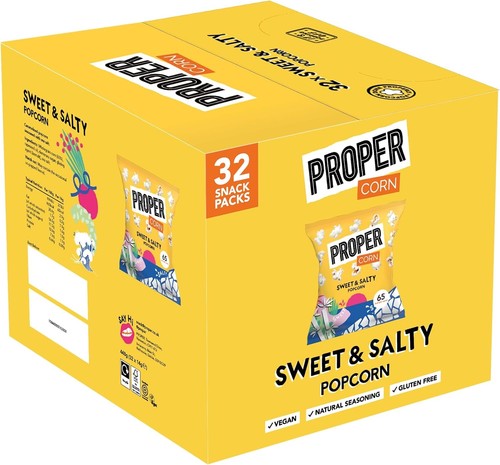 Proper sweet salty popcorn - proper,