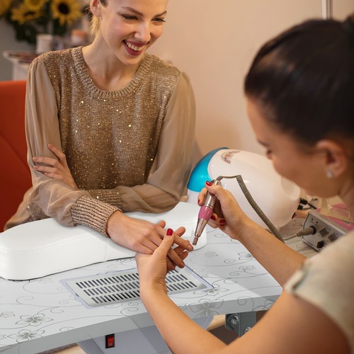 Portable nail table with - portable,