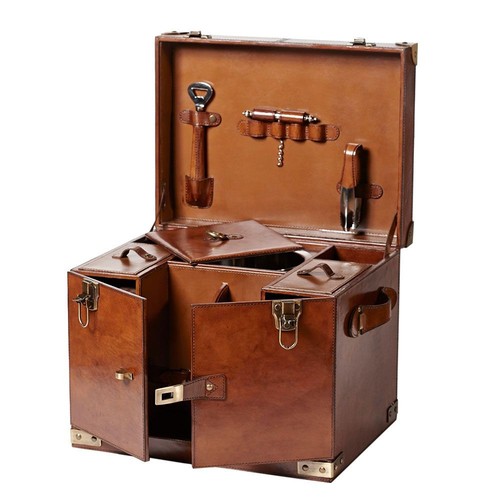 Luxury leather drinks - leather,
