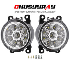 2x LH+RH LED Fog Light Lamps