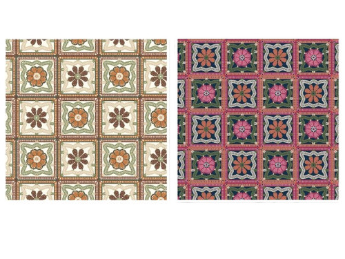 Crochet square cotton - square,