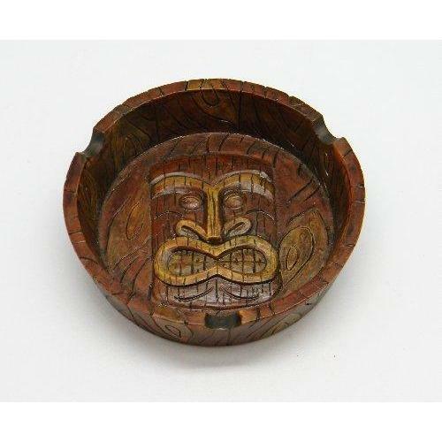 Tiki mask ashtray - 4.25,