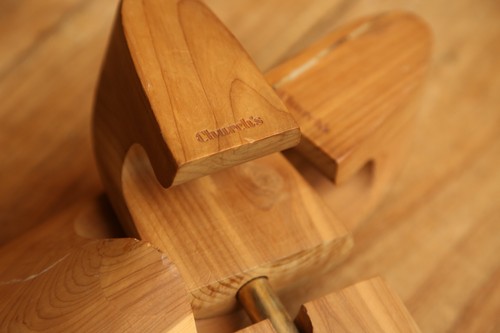 Church wooden shoe - church's, trees