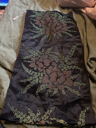 Vintage fabric material - fabric, piece