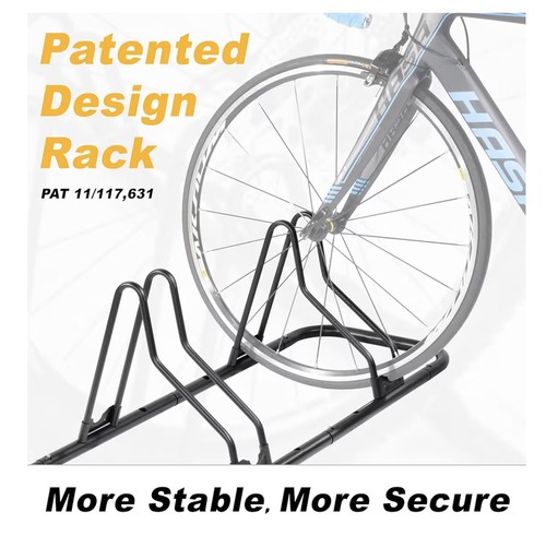 Bicycles floor parking rack - bicycles,