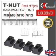 T-nut M6 M8 M10 M12 Black