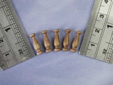 Walnut Pillars 14mm Model Boat Fittings Dioramas and Craft Projects