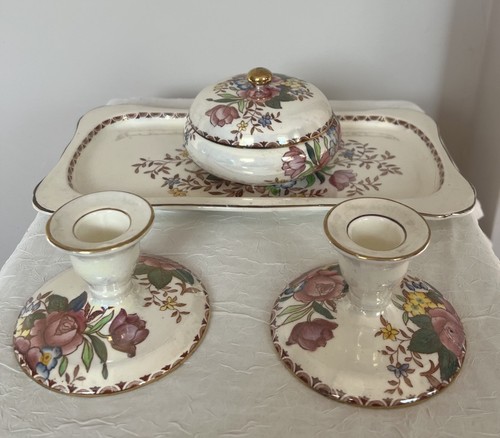 Art deco maling lustre ware - maling,