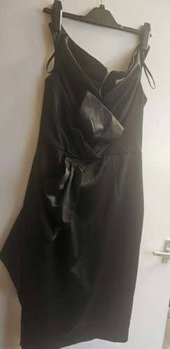 Coast little black satin dress - coast,