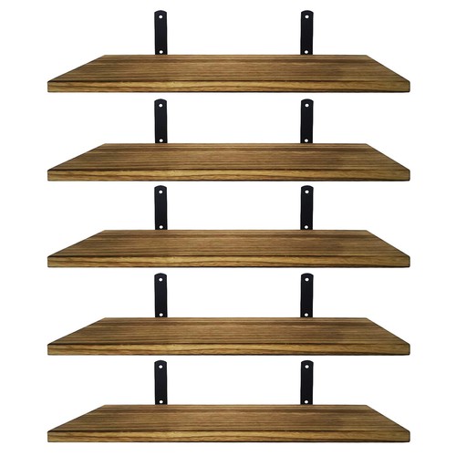 5piece rustic shelves floating - 5piece,